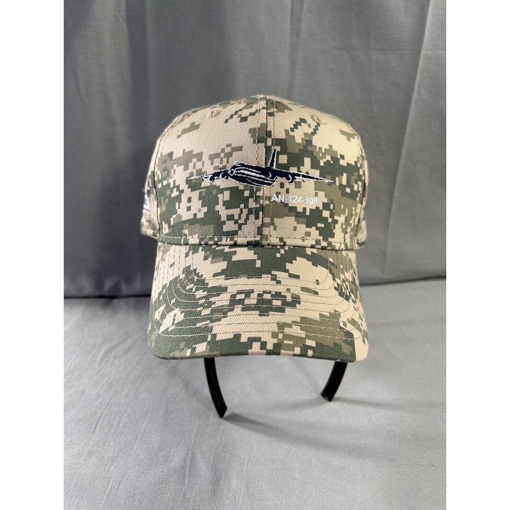 Outdoor Cap Camo Hat Cargo Plane AN-124-100 Volga Dnepr Russian Plane